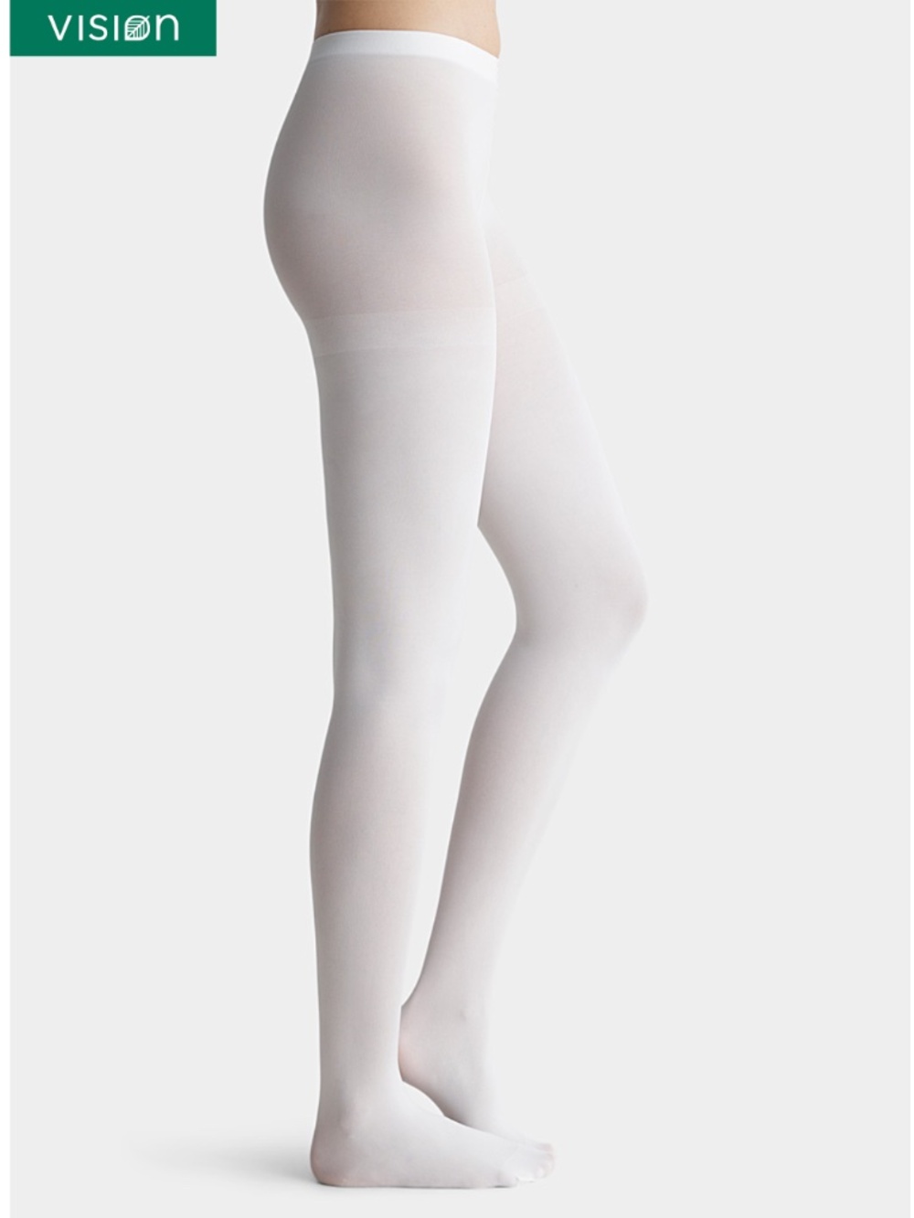 Ivory off white 50 denier semi-opaque tights NWT